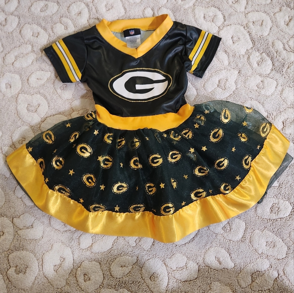 Toddler girls NFL Packers dress